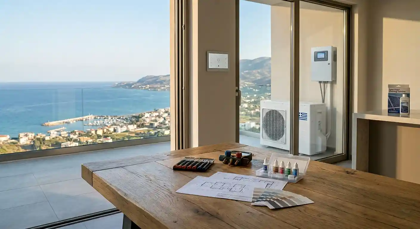 Renovation project in Crete